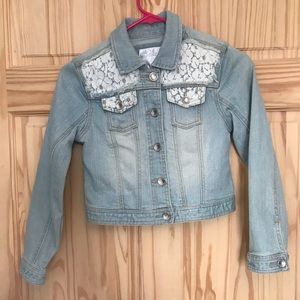 Girls jean jacket.